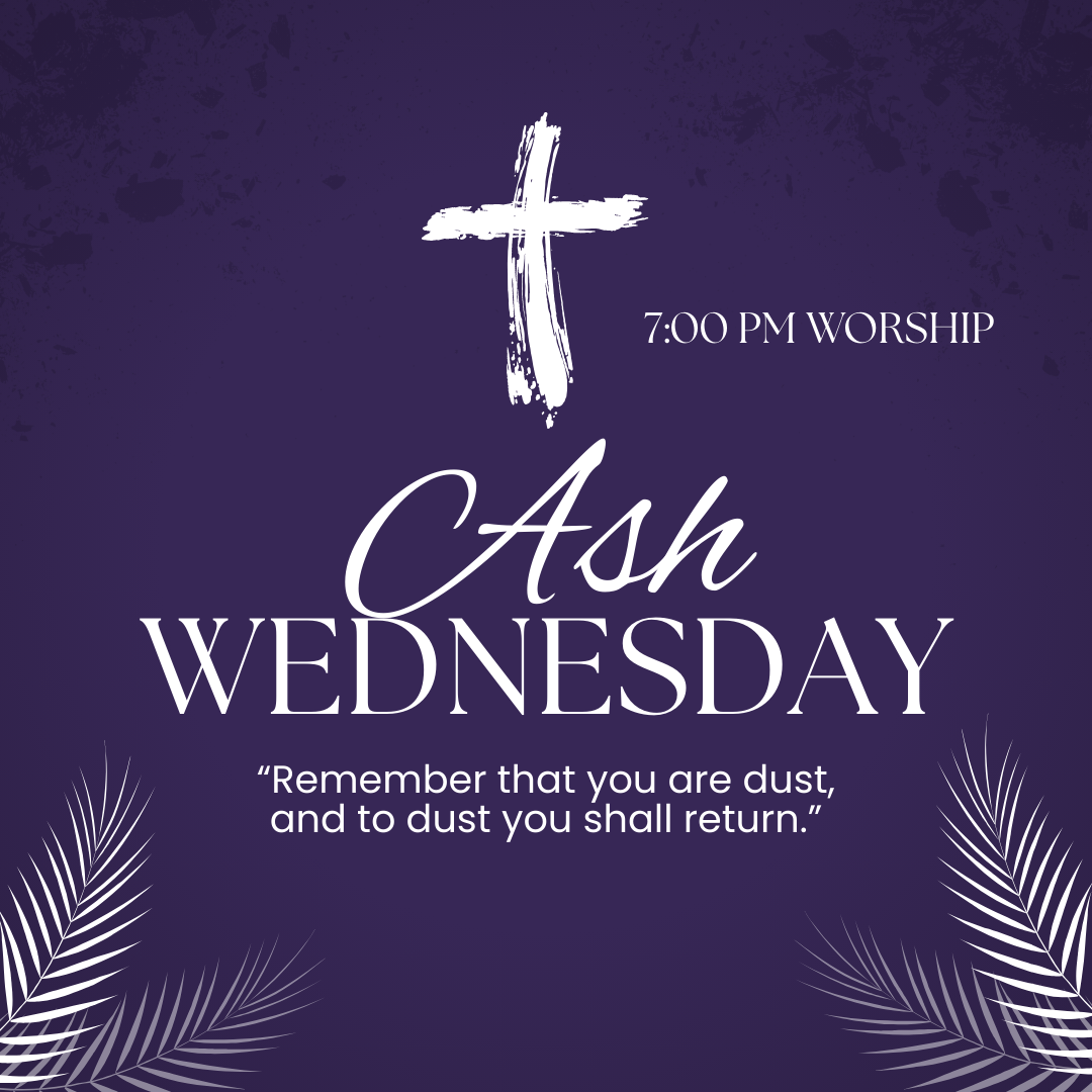 Ash Wednesday Worship Service at Trinity in Woodbury, MN